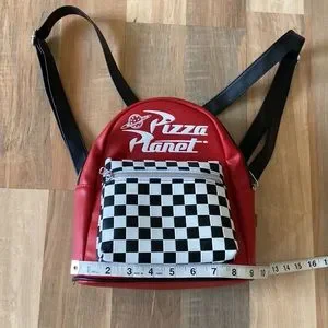 Pixar Pizza Planet toy story mini back pack classic collectible gift Loungefly Amazon.com | Loungefly Pixar Toy Story Pizza Planet Space  main image 3